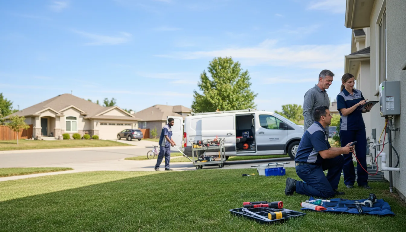 Tankless water heater service in Fraser, MI